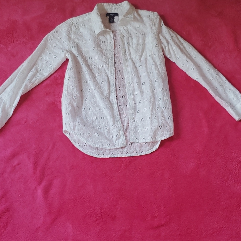 White button up